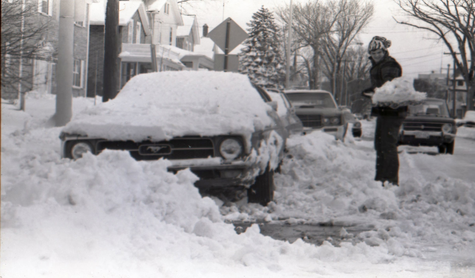 April 1973 snowfall